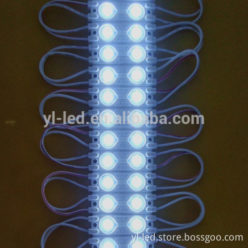 wholesale waterproof 160 Degree injection SMD 2835 2 points led module lighting with lens, 0.4W SlimLetter LED module 2 SMD2835